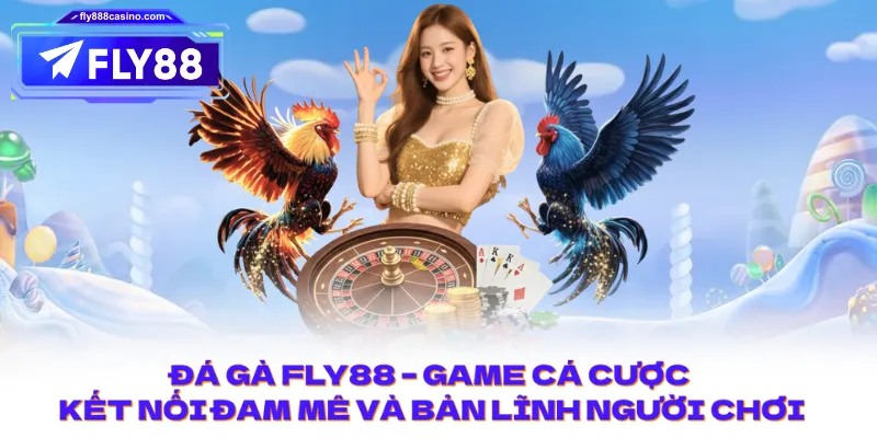 Đá Gà FLY88 – Game Cá Cược Kết Nối Đam Mê Và Bản Lĩnh Người Chơi