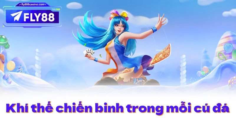 Khí thế chiến binh trong mỗi cú đá