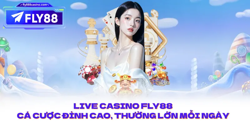 Live Casino FLY88 – Thế Giới Cá Cược Đỉnh Cao, Thưởng Lớn Mỗi Ngày