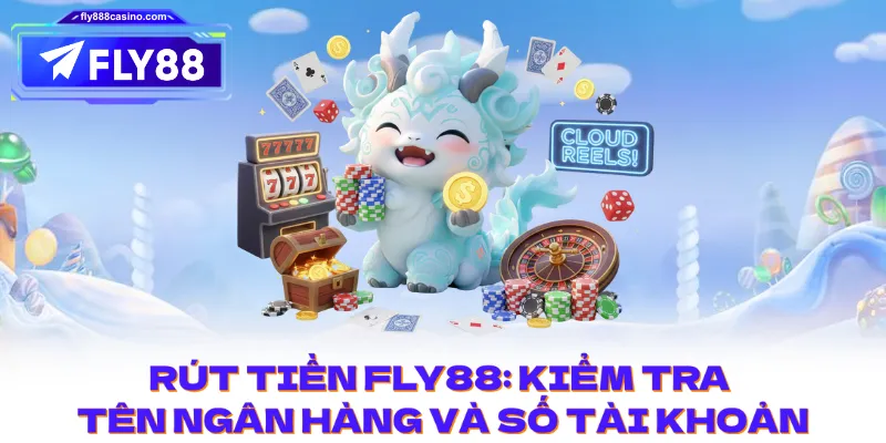 Rút tiền FLY88: kiểm tra tên ngân hàng và số tài khoản